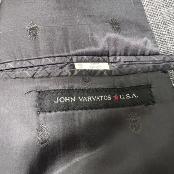 John Varvatos Star Usa Unconstructed Blazer Grey Size 40